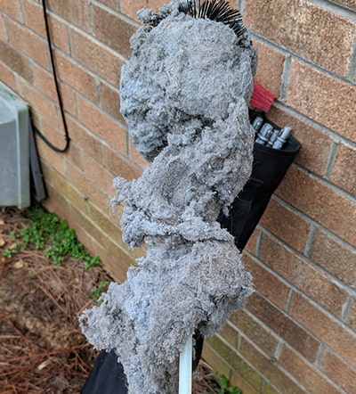 Dryer Lint Removal